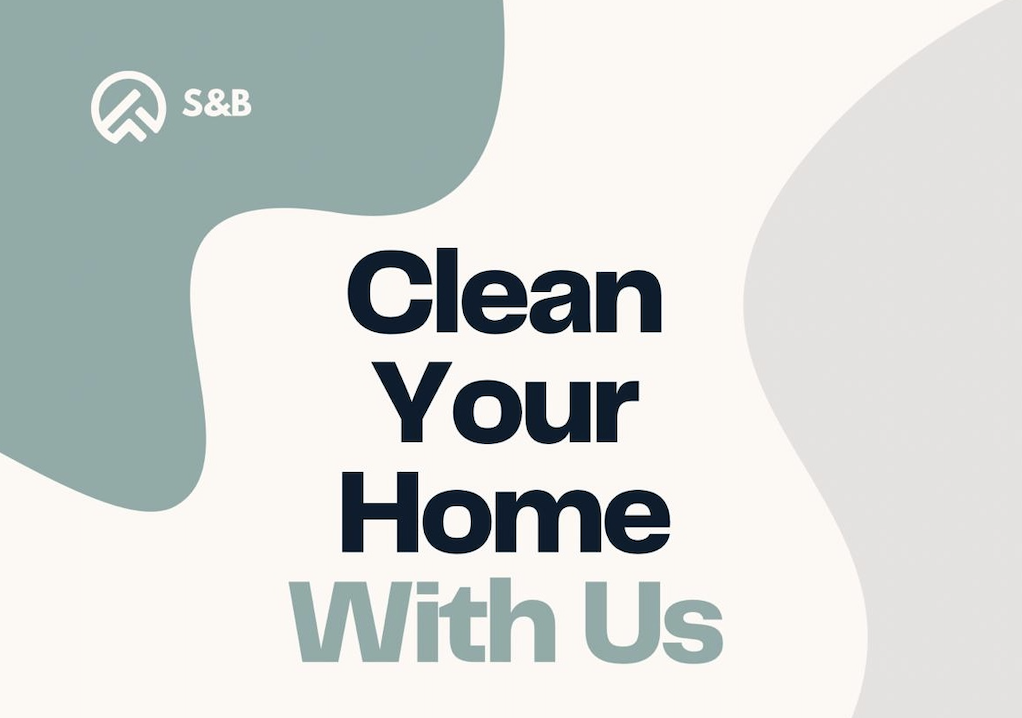 Logo for S&B cleaning services