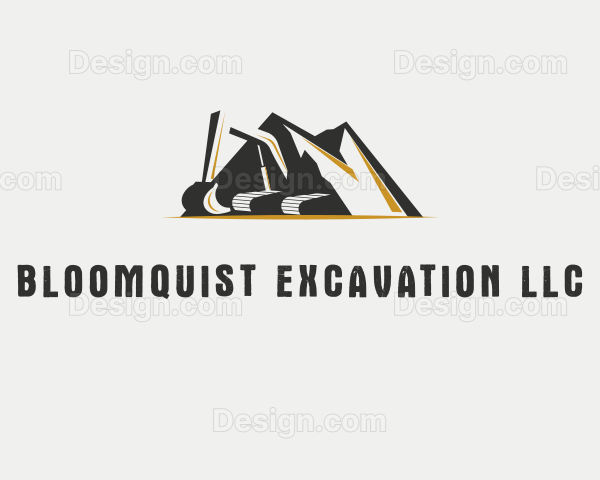 Bloomquist Excavation logo