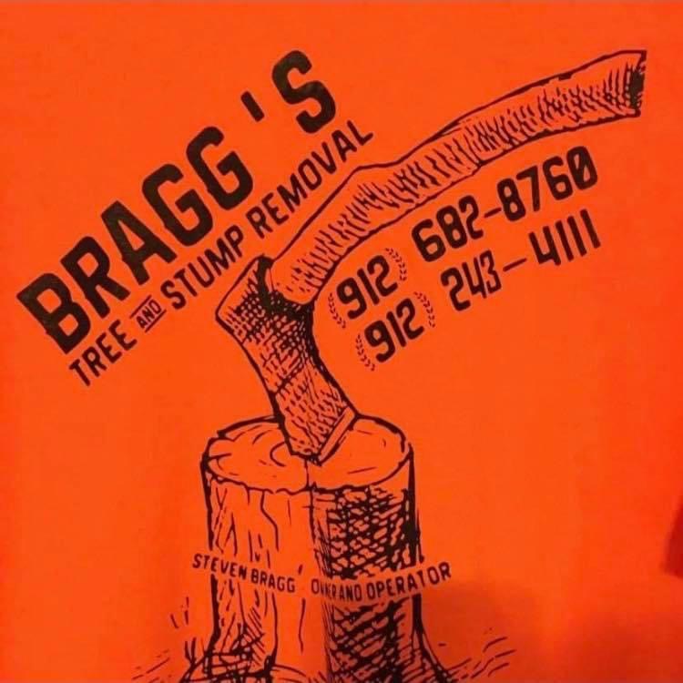 Bragg Tree and stump removal LLC logo