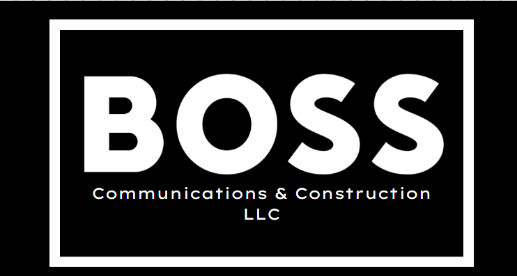 BOSS Communications and Construction logo