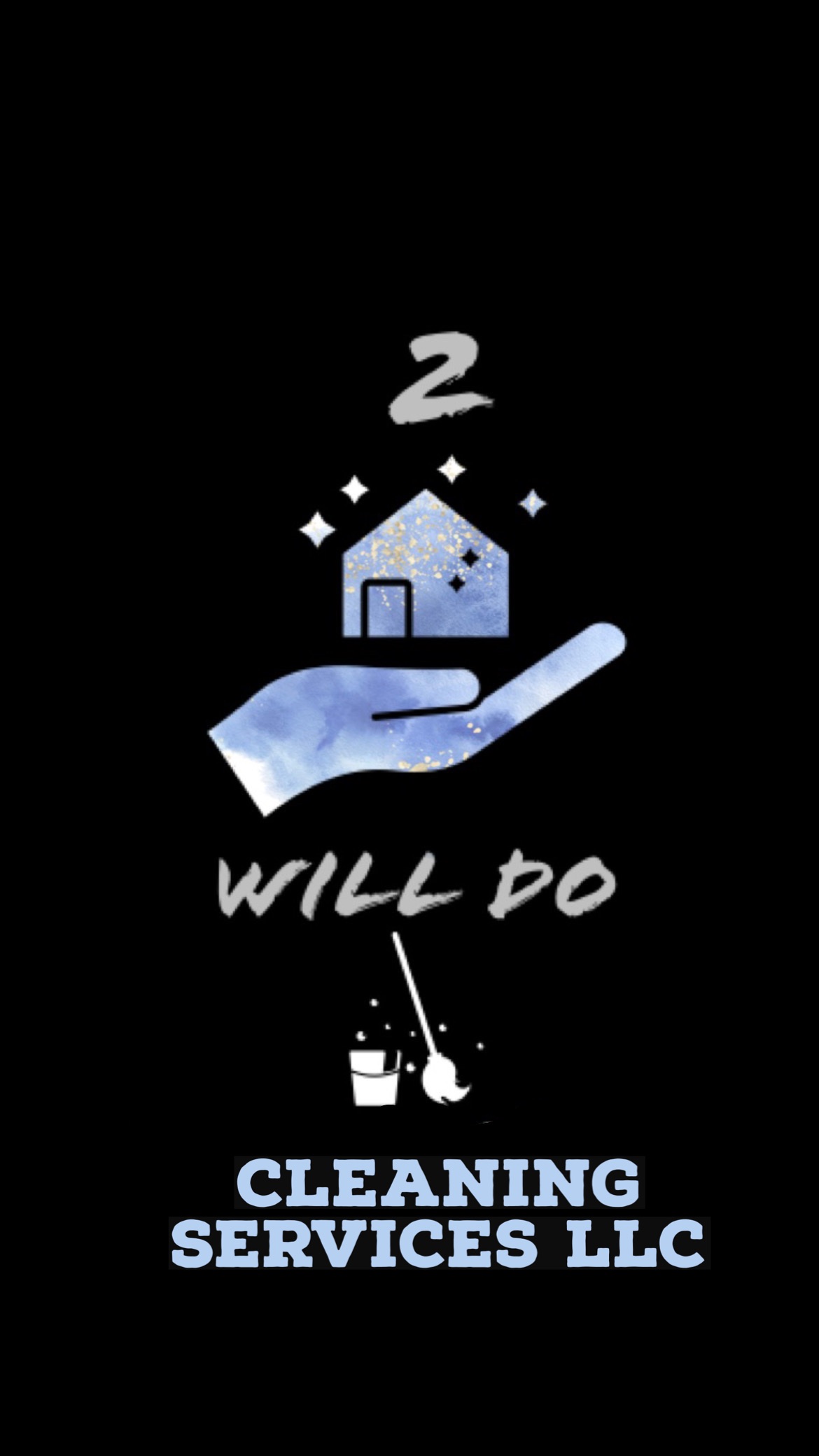 2 will do cleaning services llc logo