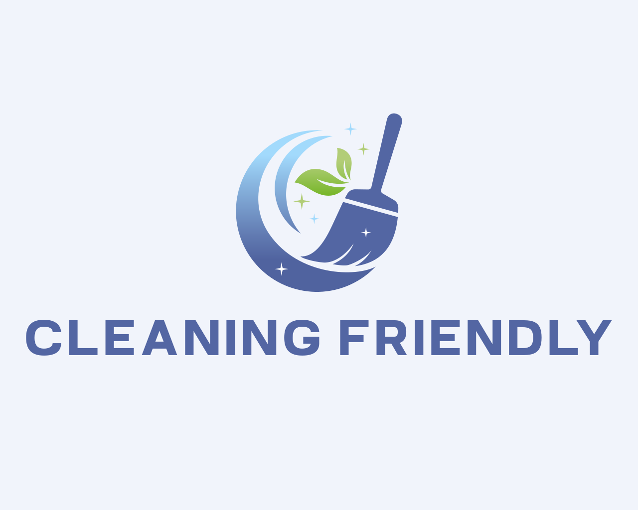 Cleaning friendly logo