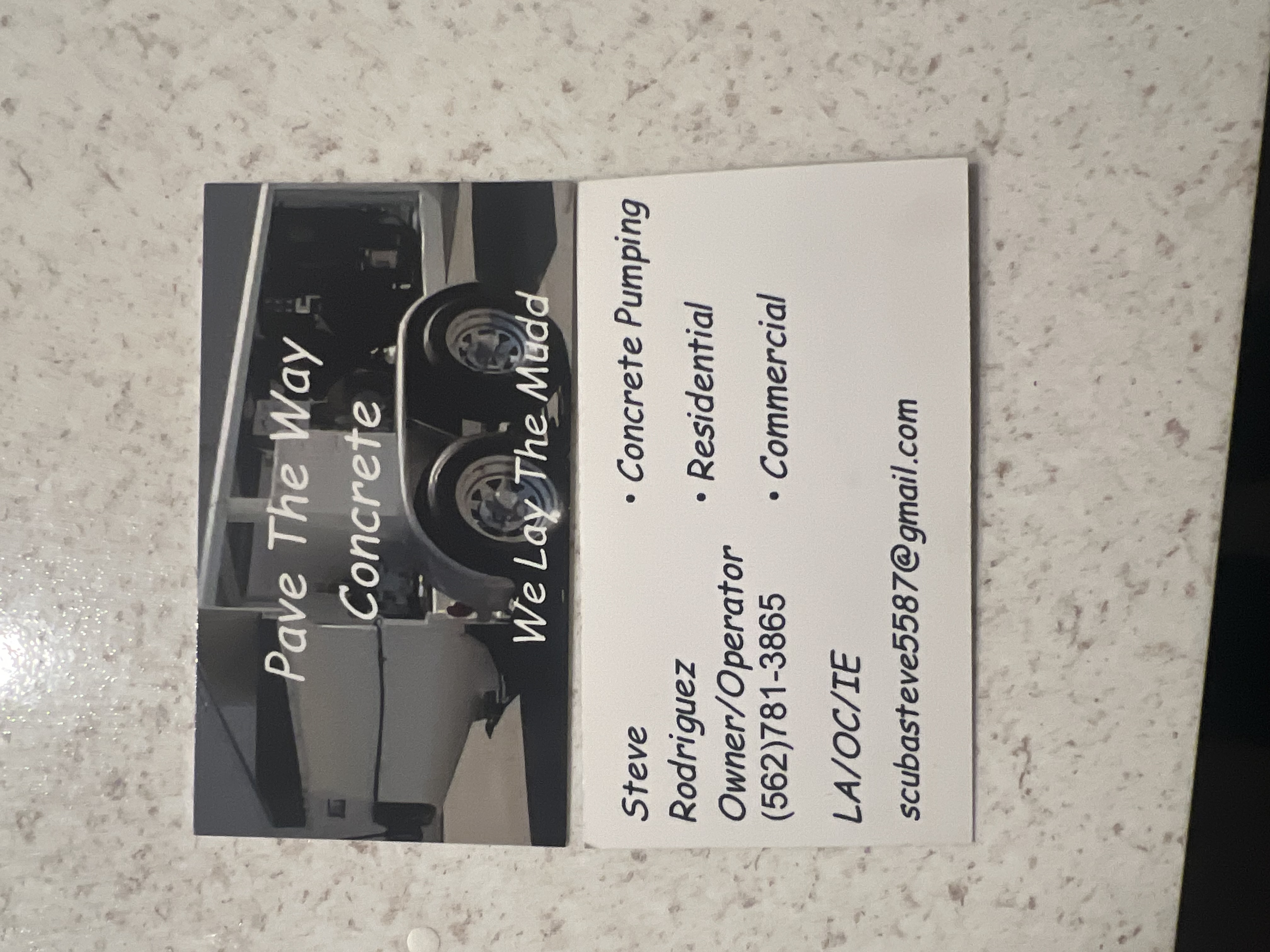 Pave the way concrete pumping logo