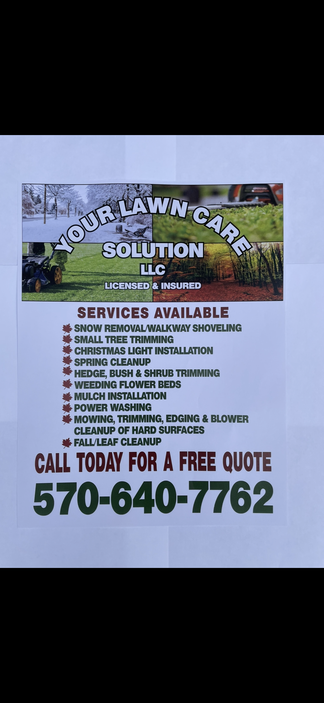 Avatar for Your Lawn Care Solution Llc.
