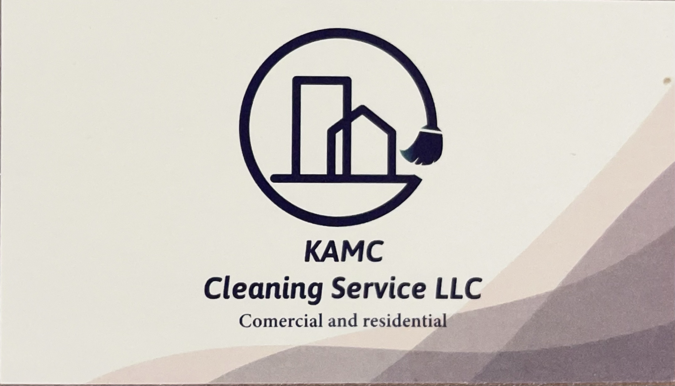 Logo for KAMC Cleaning Service LLC
