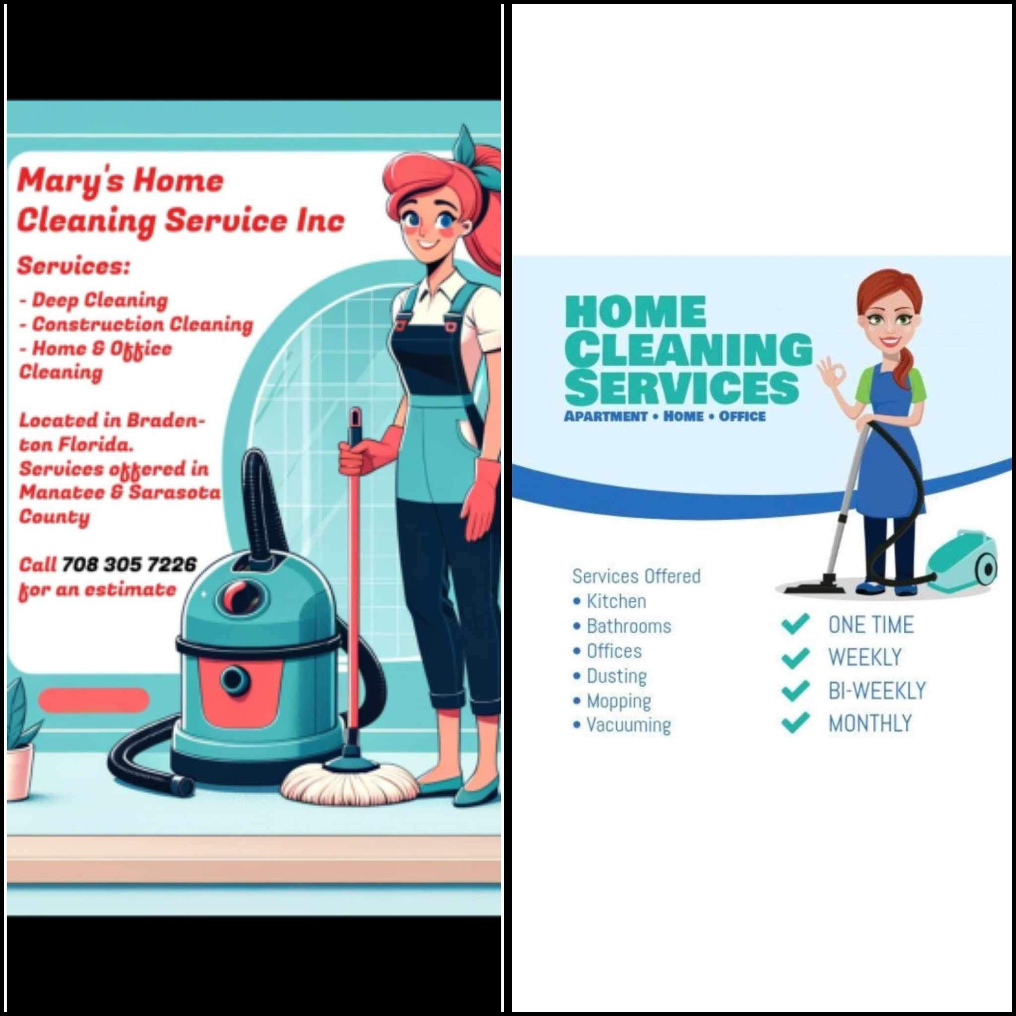 Avatar for Mary's Home Cleaning Services Inc