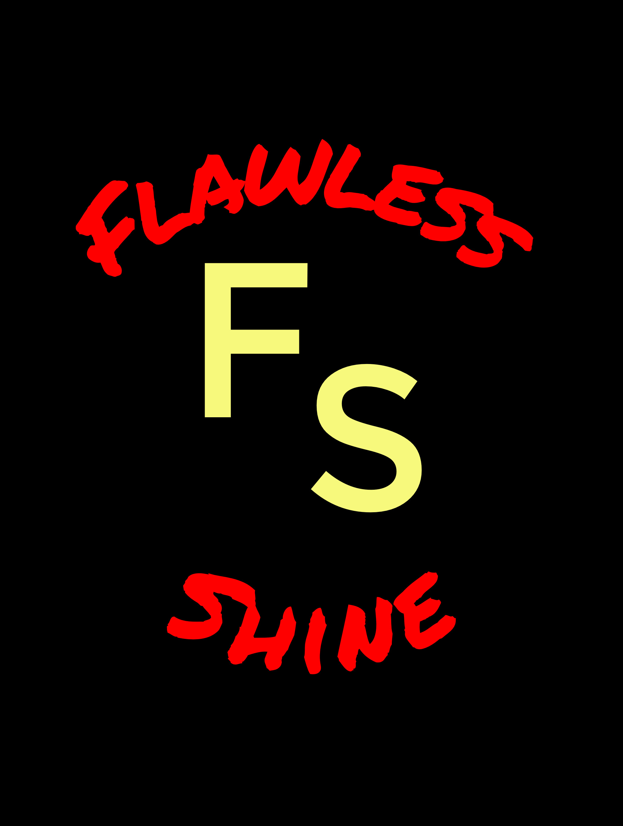 Flawless shine logo
