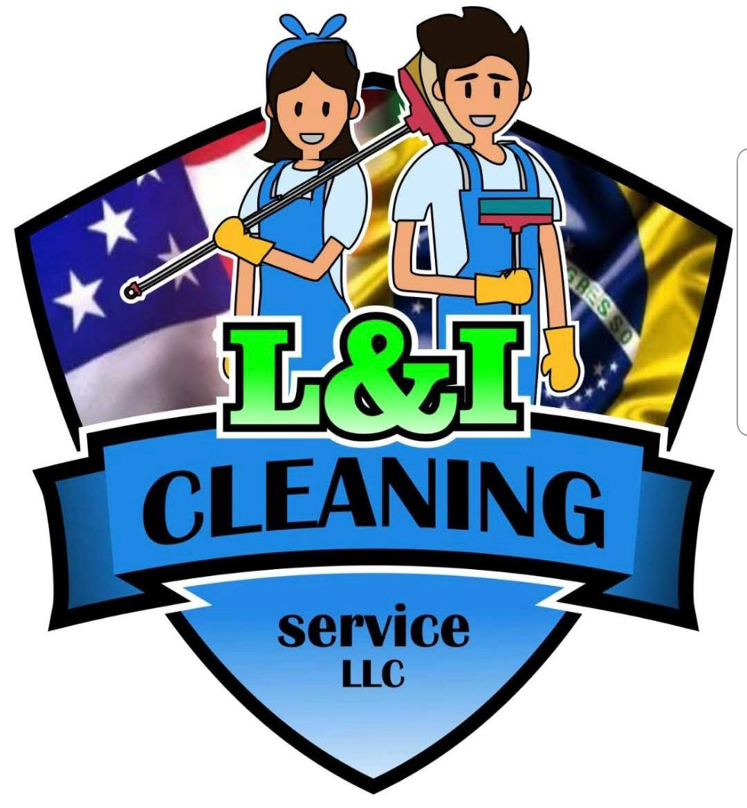 L & I cleaning services logo