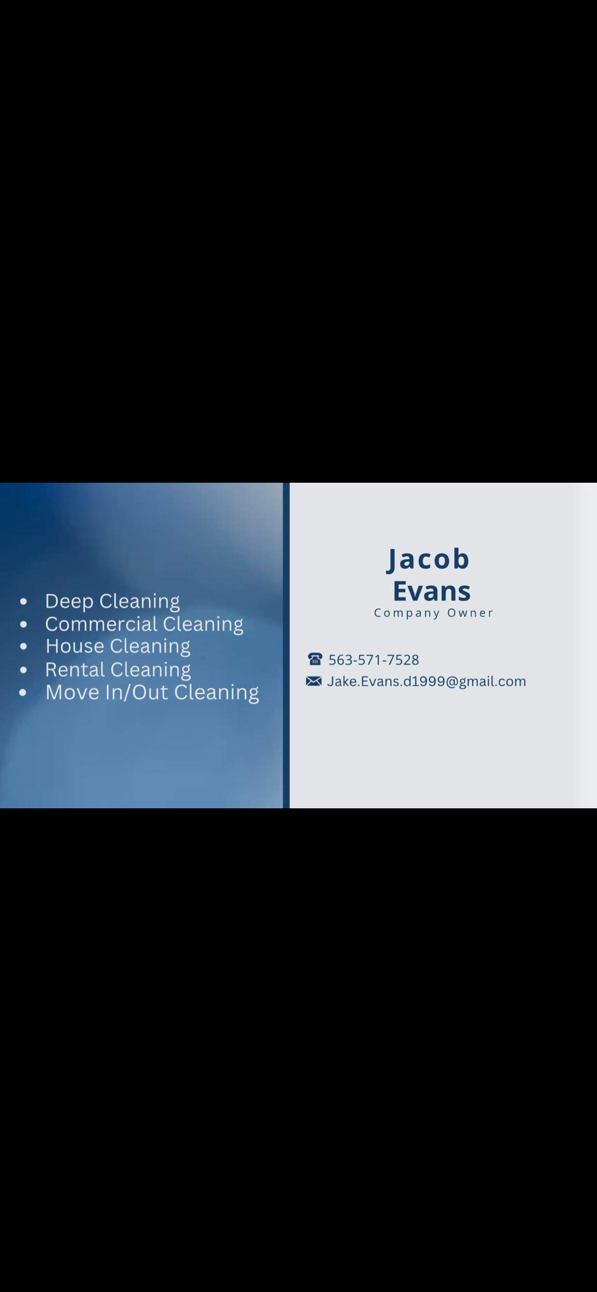 Evans Cleaning Service logo