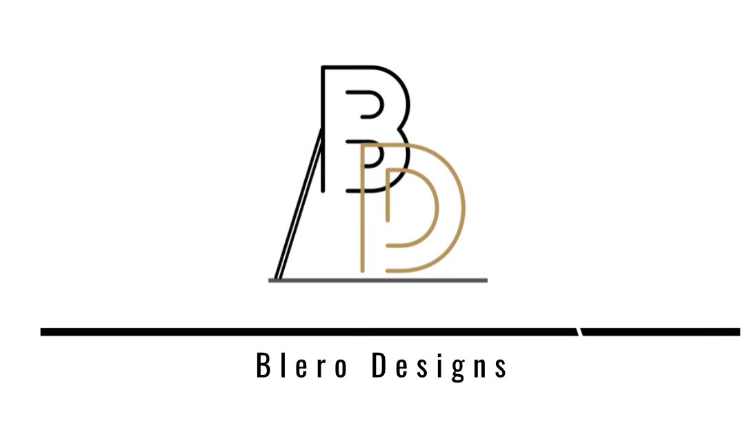 Blero design paint logo