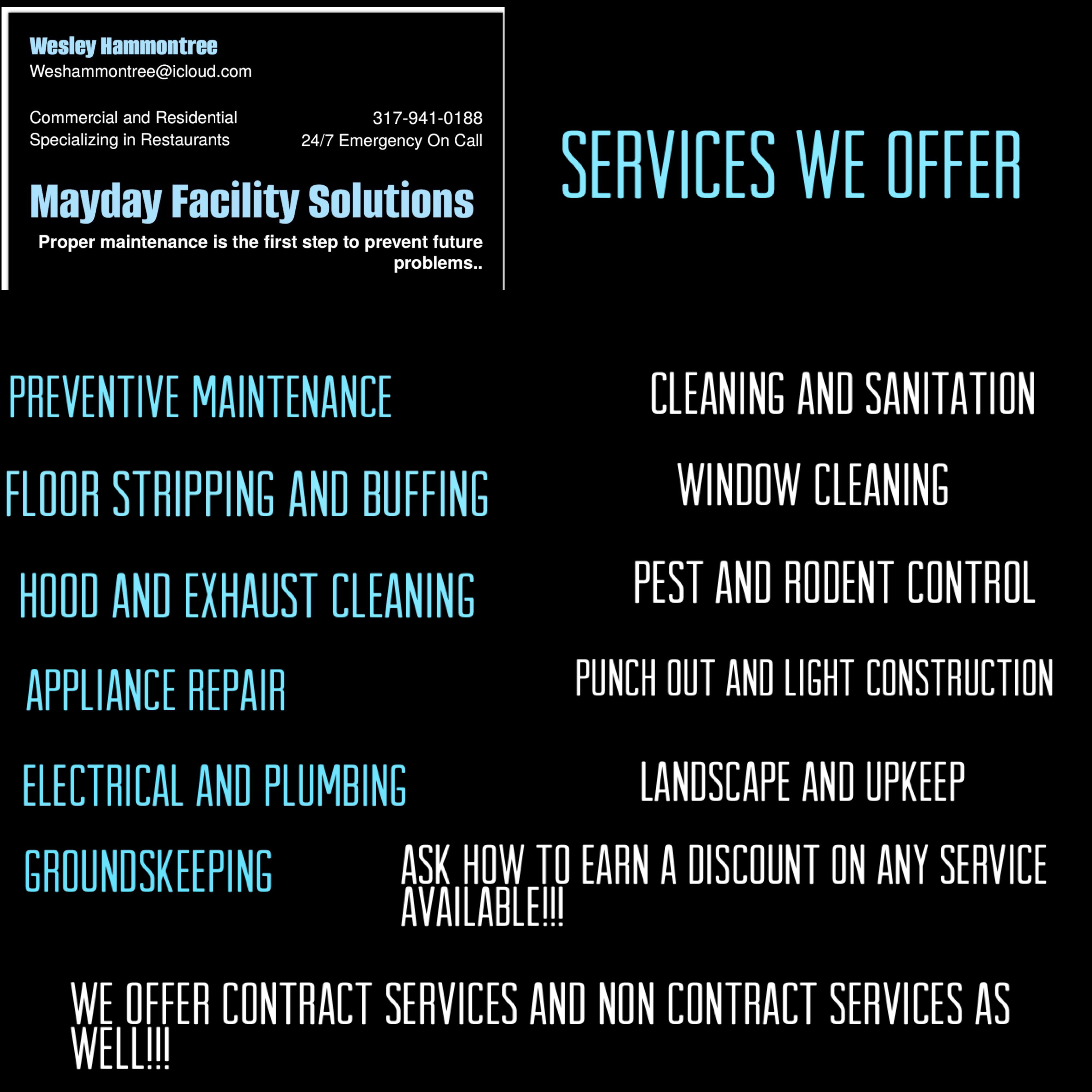 Mayday facility solutions logo