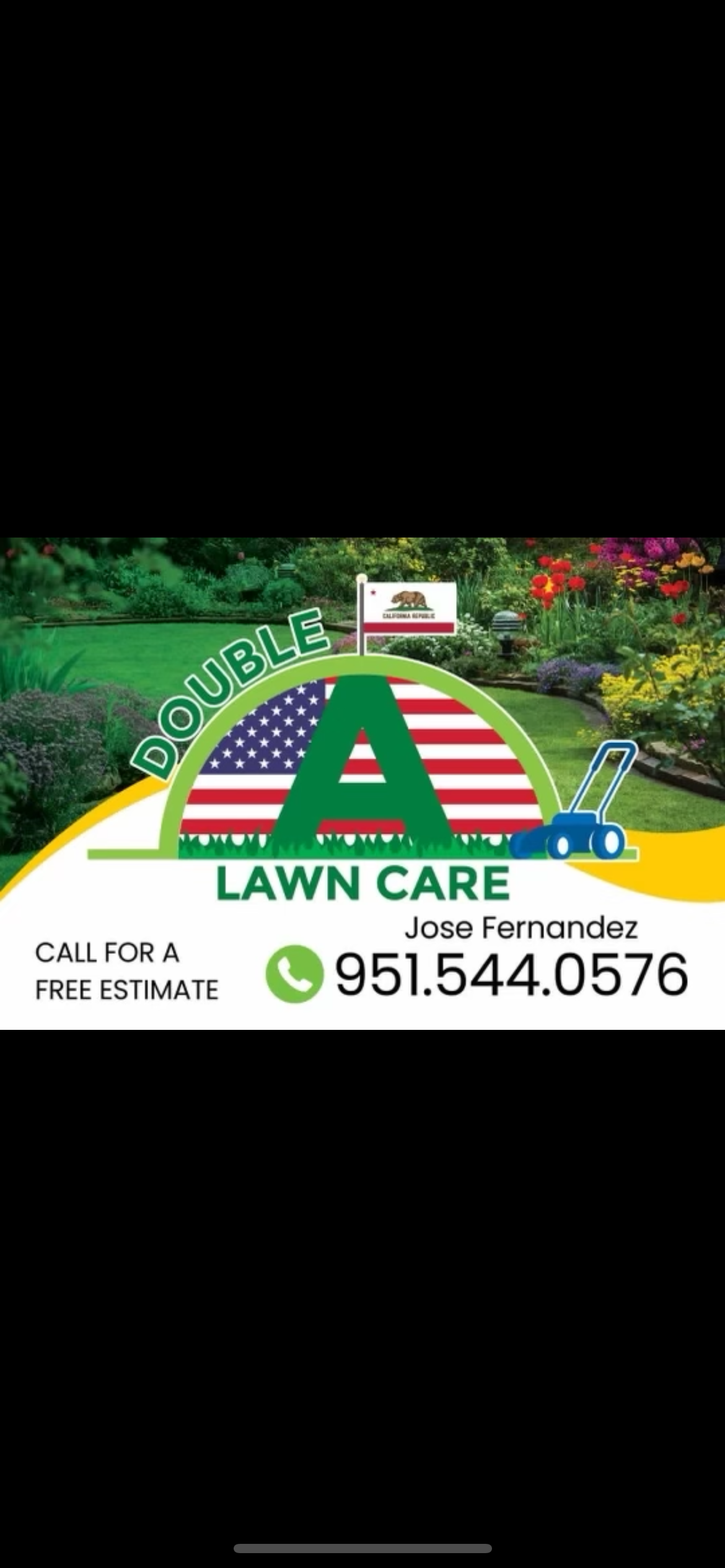 Double A Lawn Care logo
