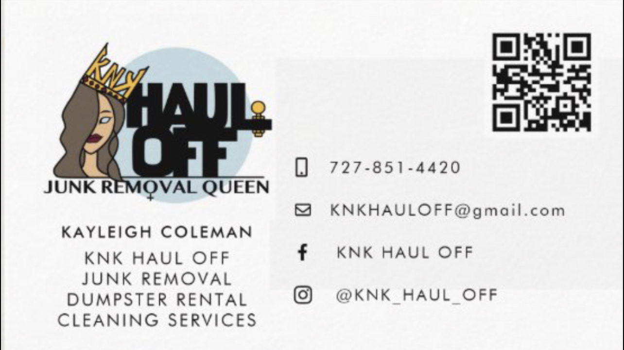 KNK HAUL OFF & CLEANING SERVICES logo