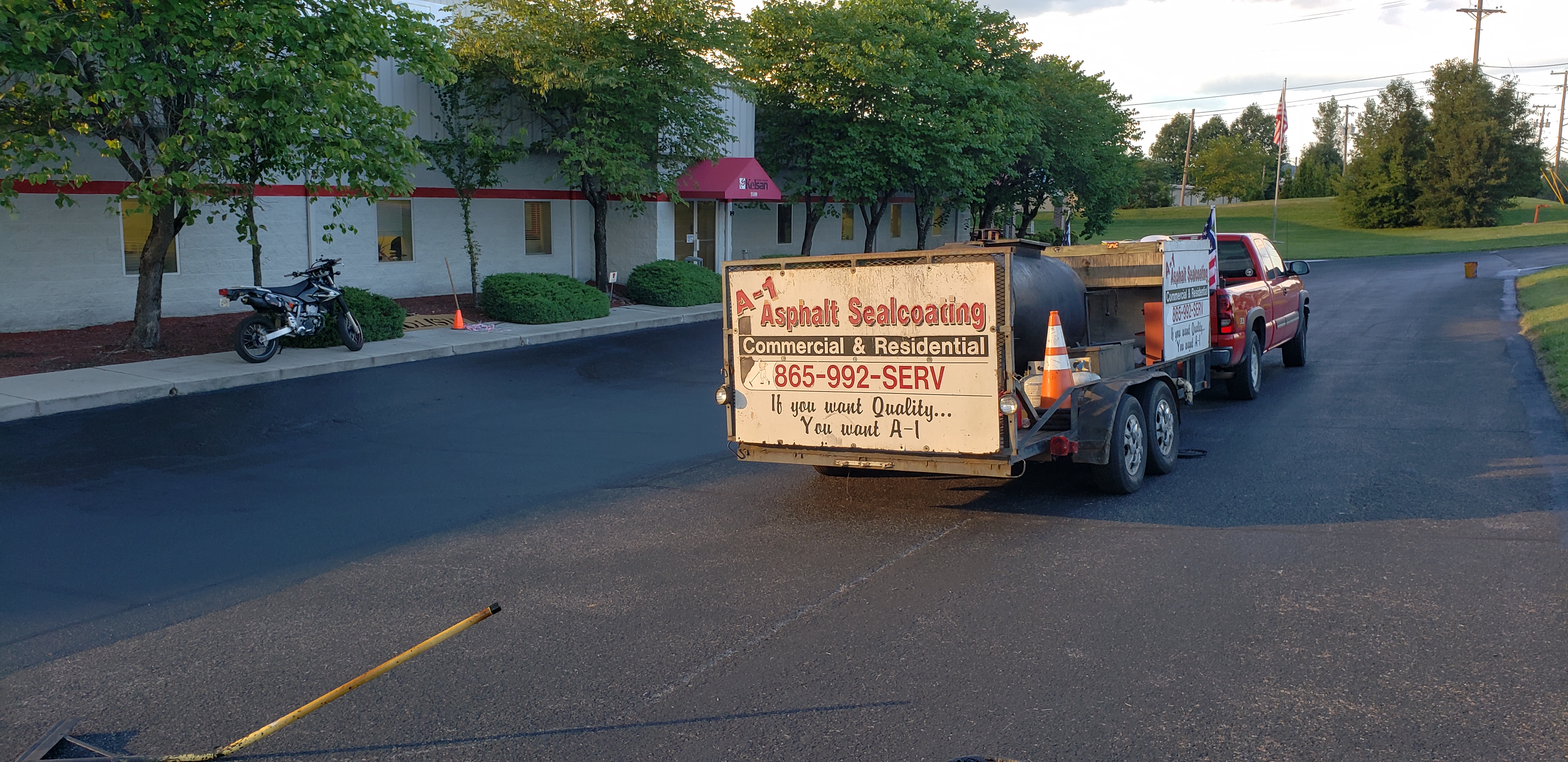 A-1 Asphalt Sealcoating logo