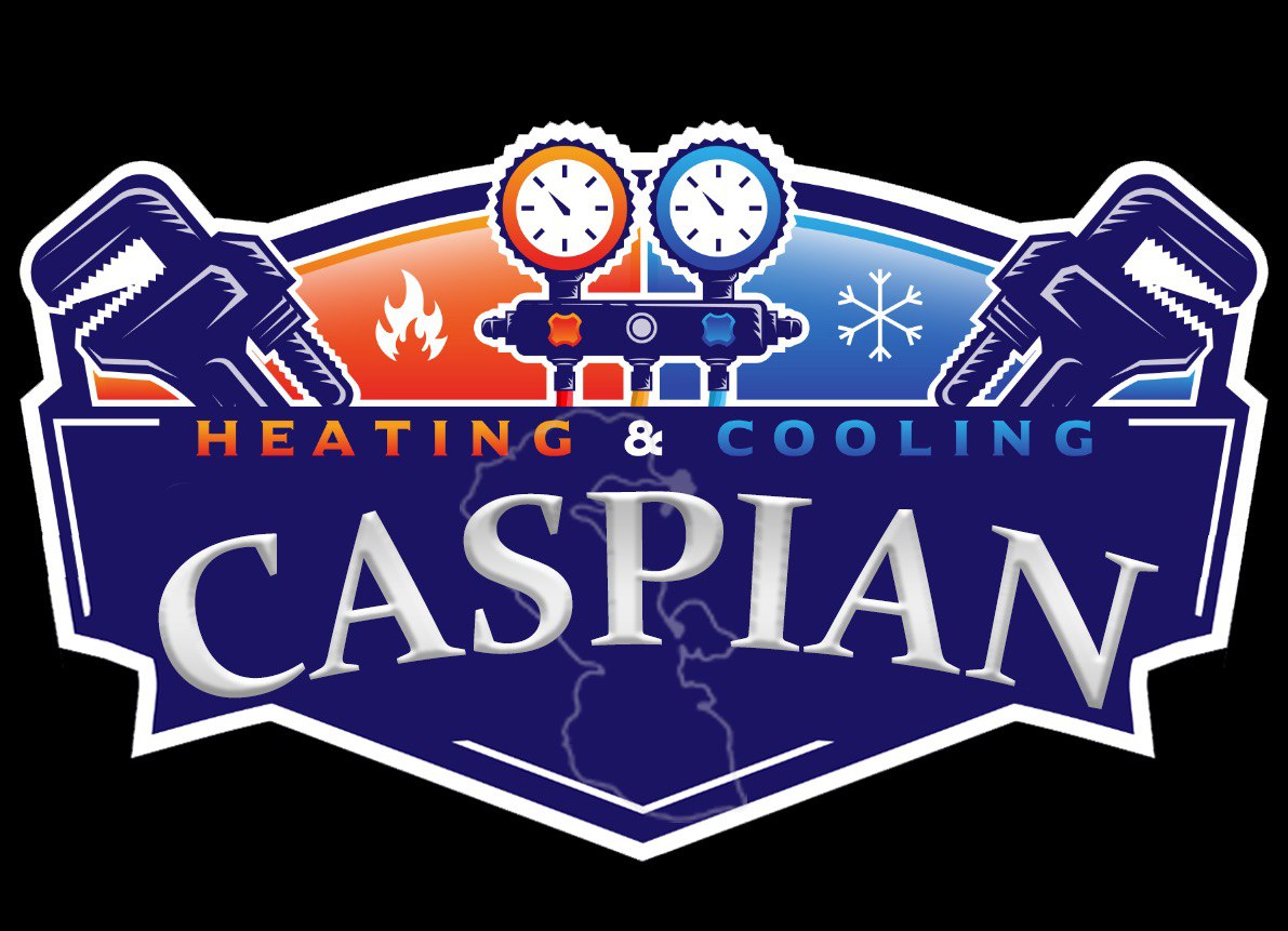 Caspian heating and cooling logo