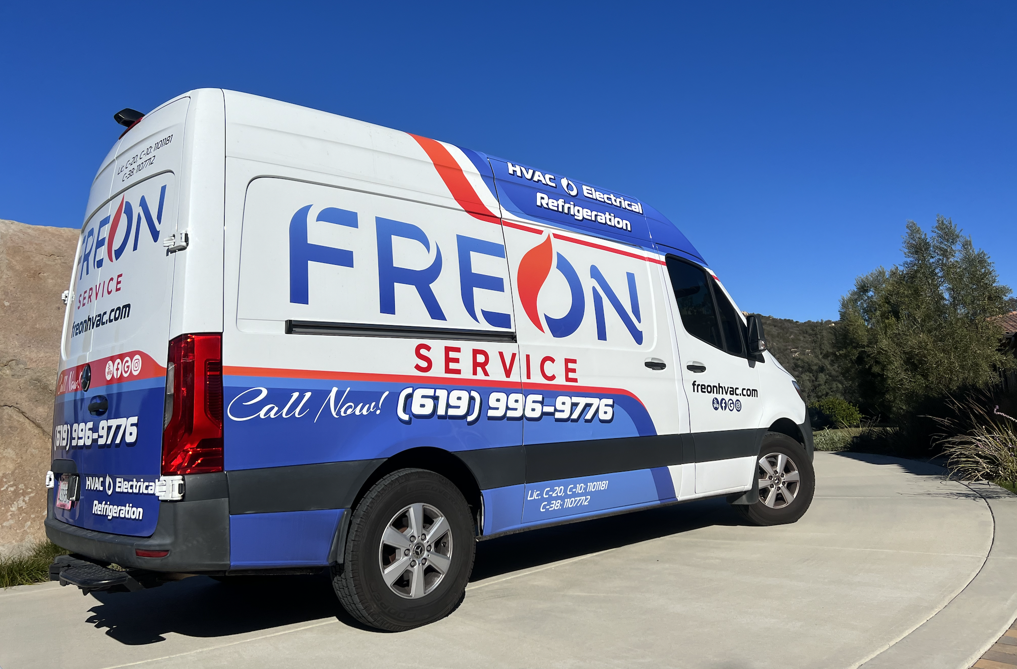 Freon HVAC logo