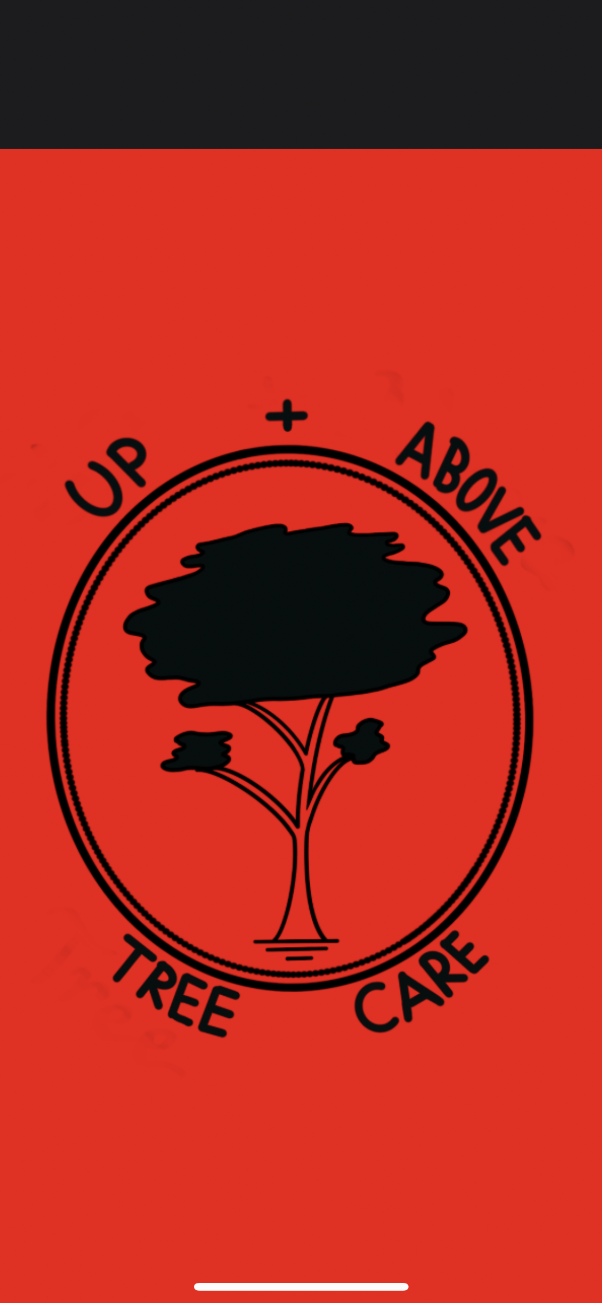 Up & Above tree care logo