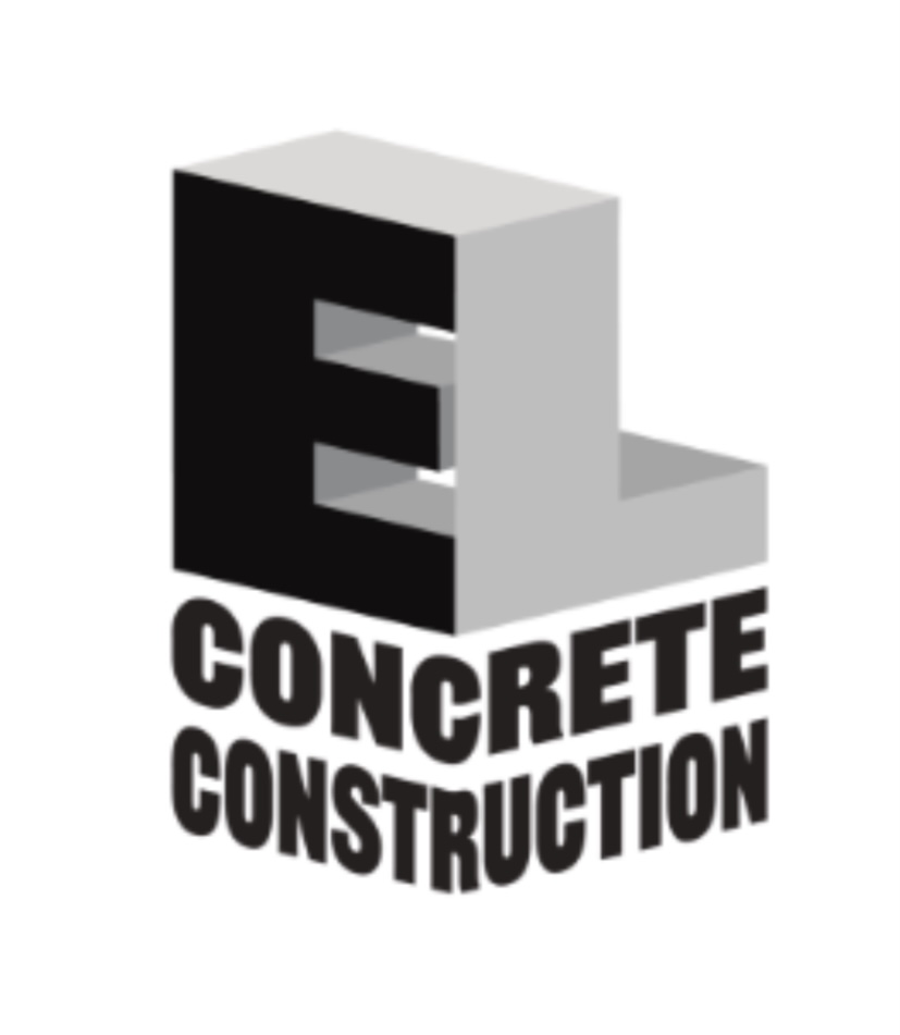 EL Concrete construction logo