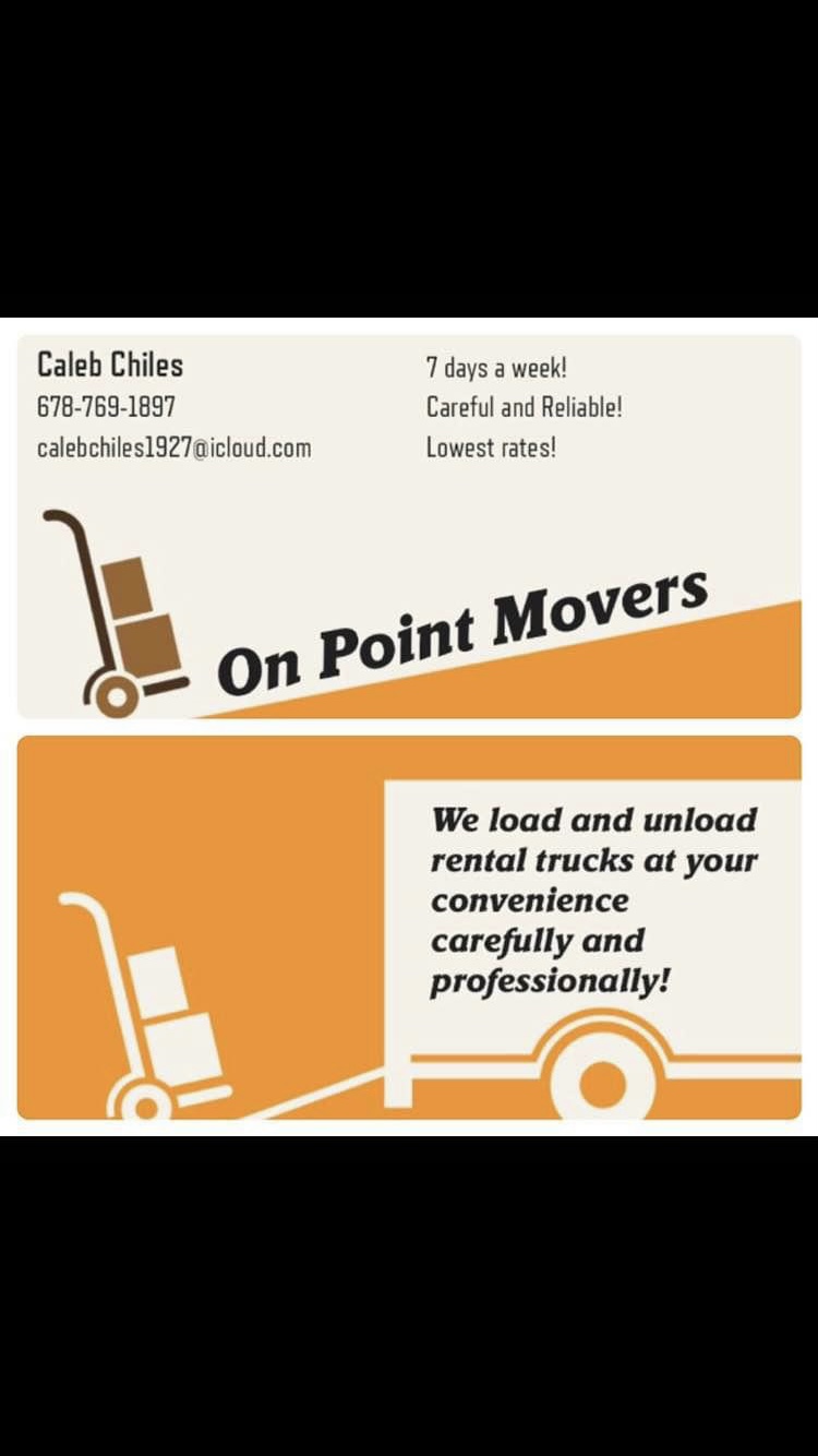 On Point Movers logo