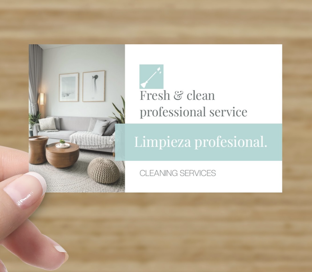Fresh and cleaning proffesional service logo
