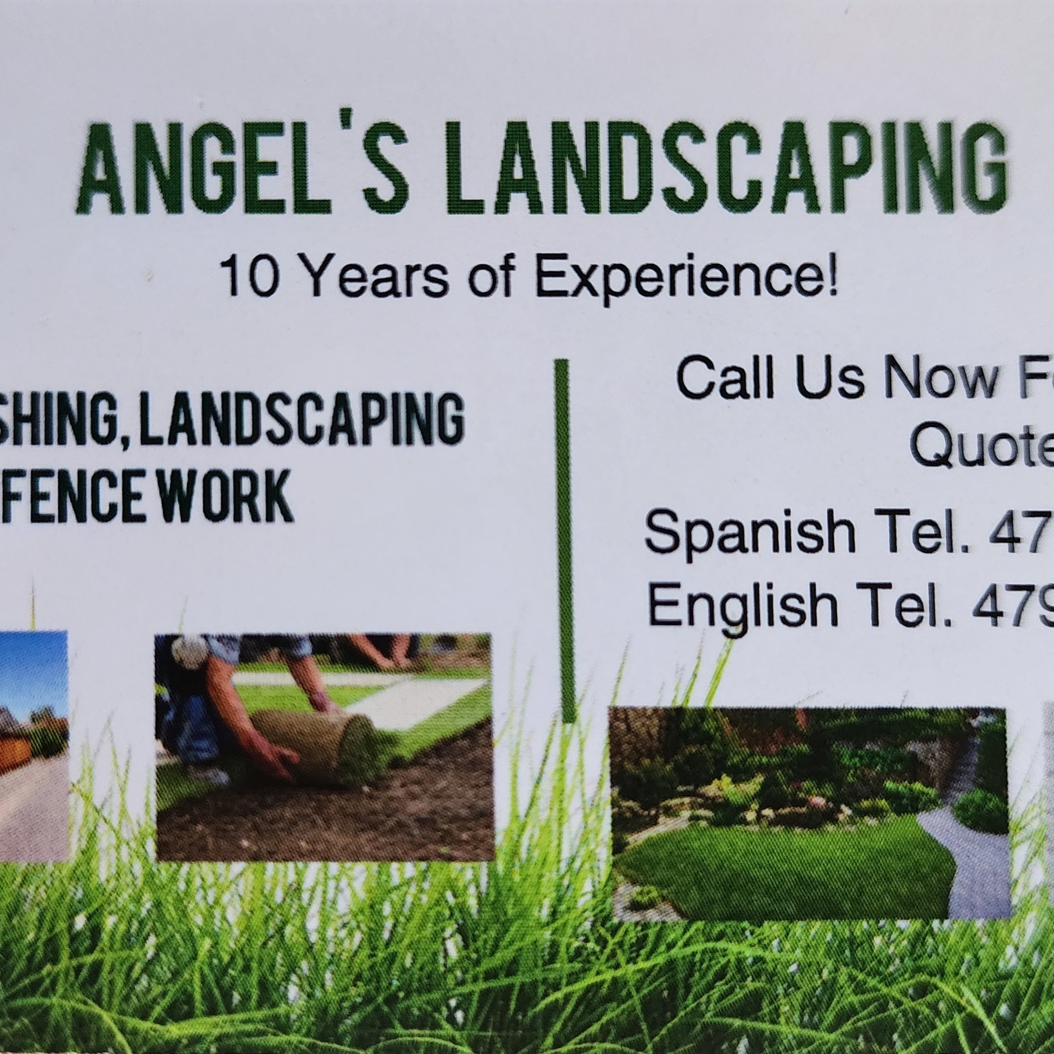 Logo for Angels Landscaping