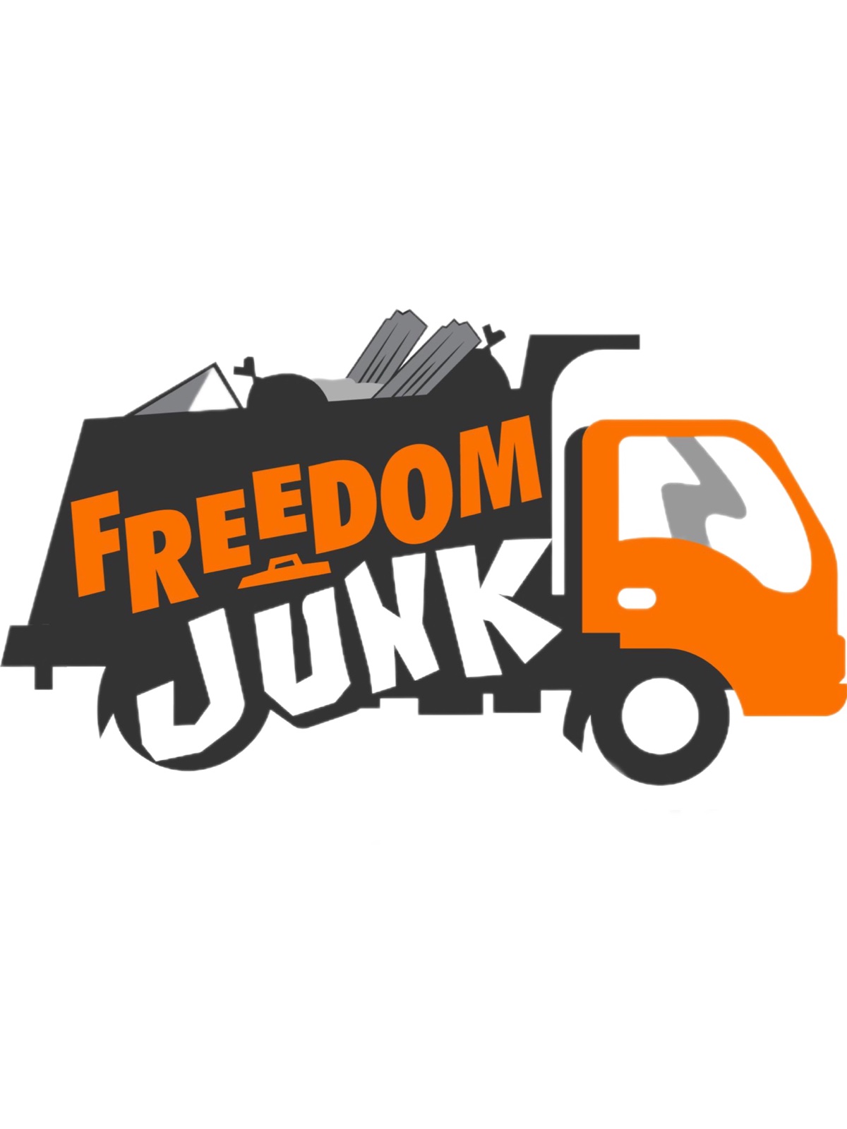 Freedom junk removal logo