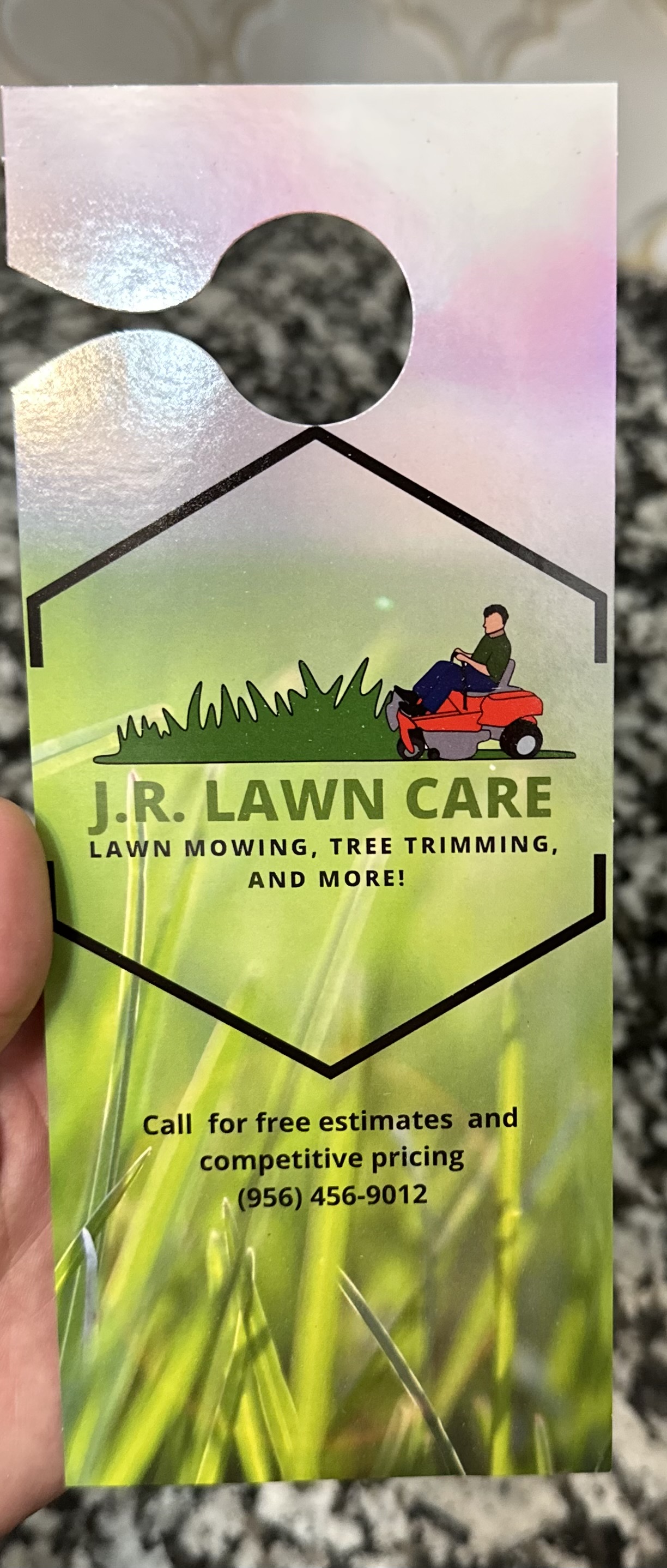 J.R. Lawn Care logo