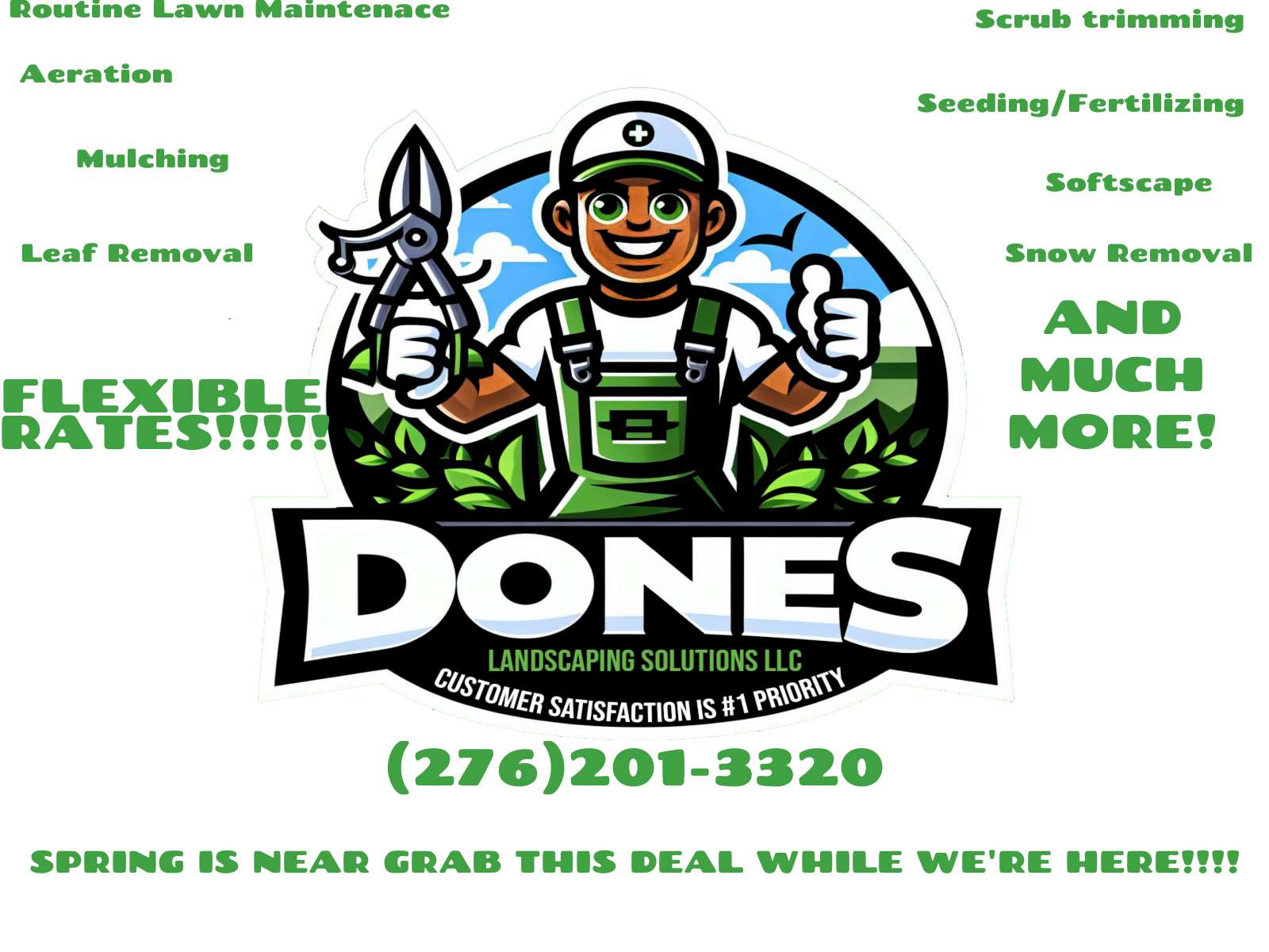 Dones Landscaping Solutions logo