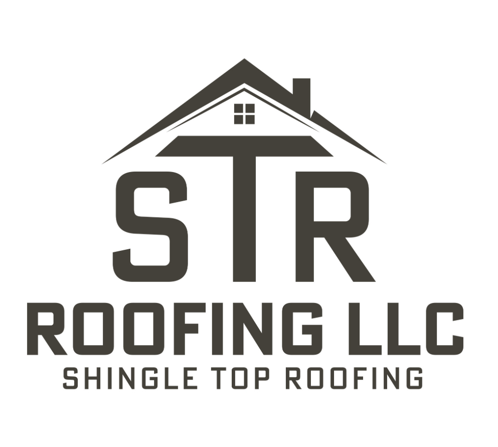 STR ROOFING logo