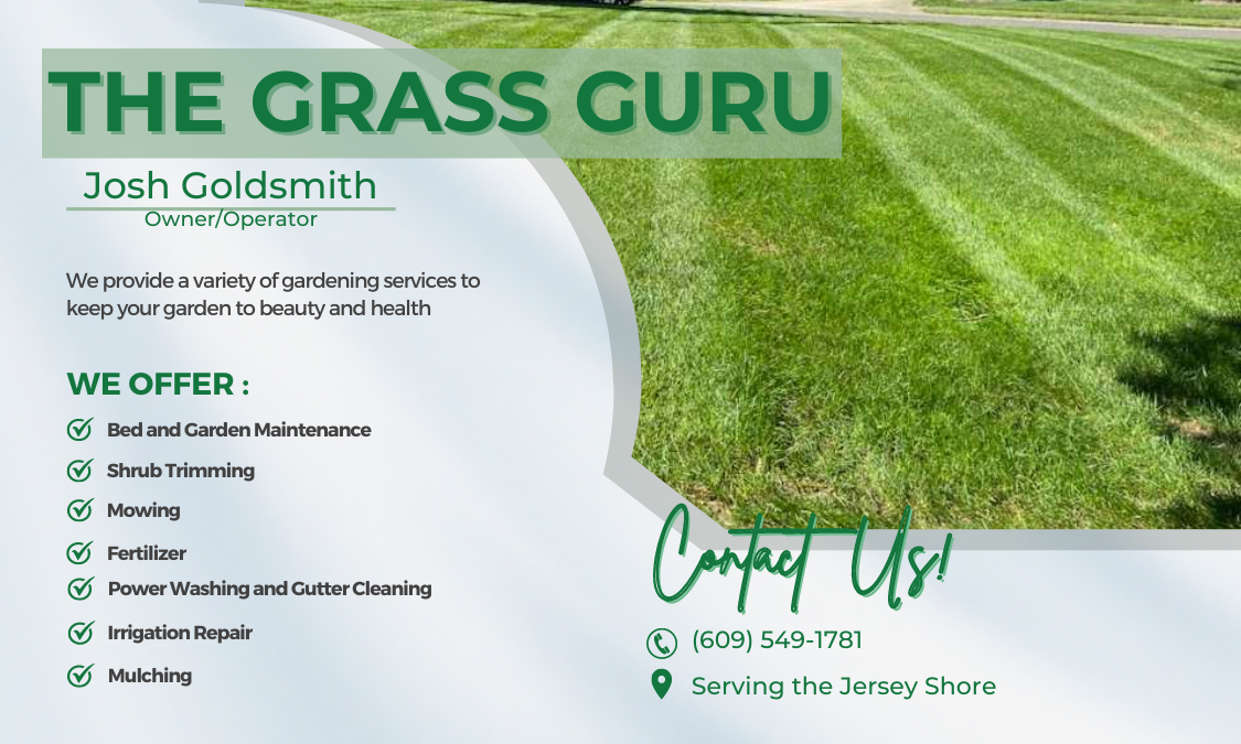 The grass guru logo