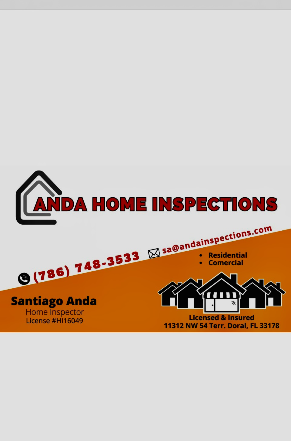 Logo for Anda Home Inspections