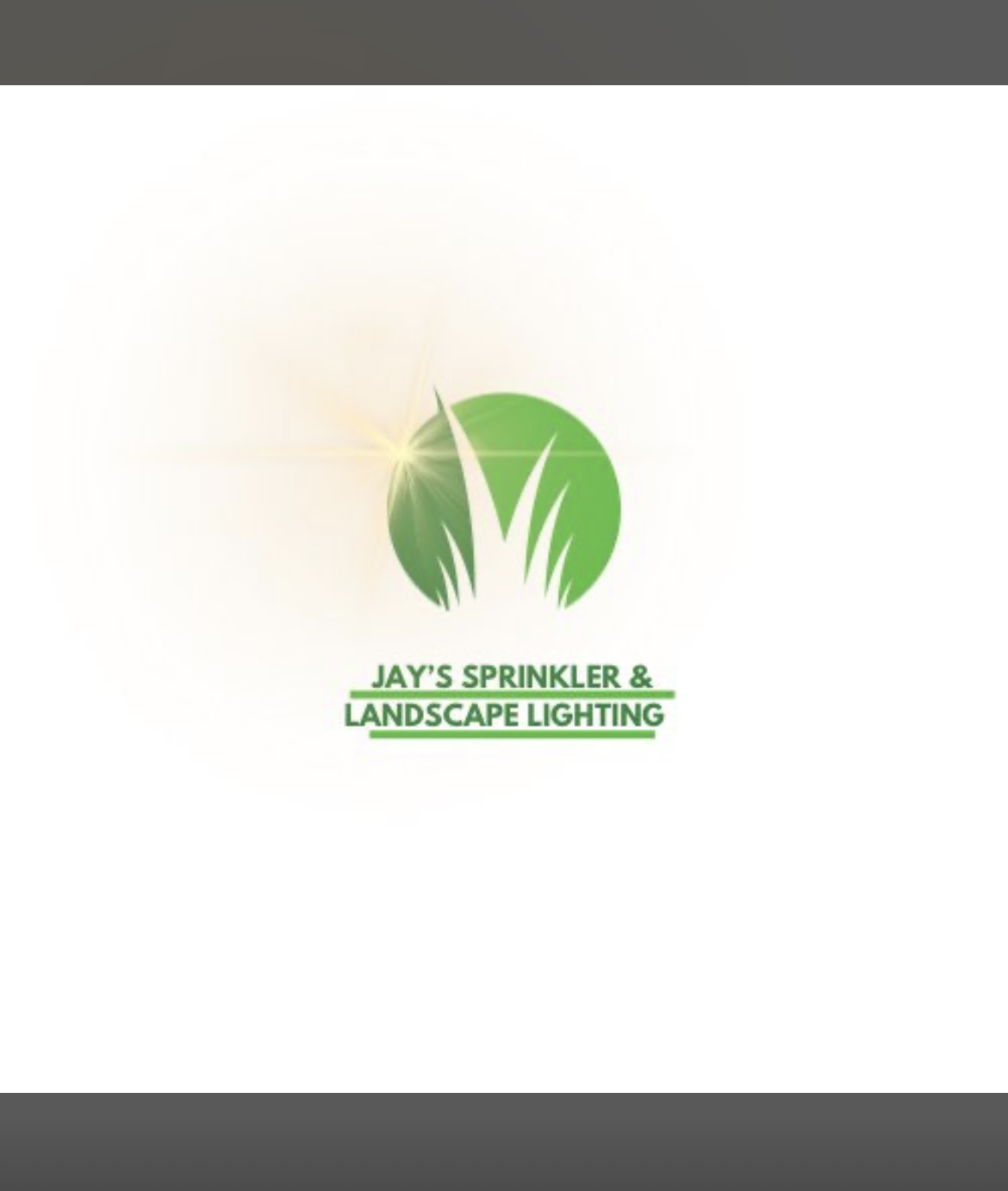Jay sprinkler and landscape lighting repair logo