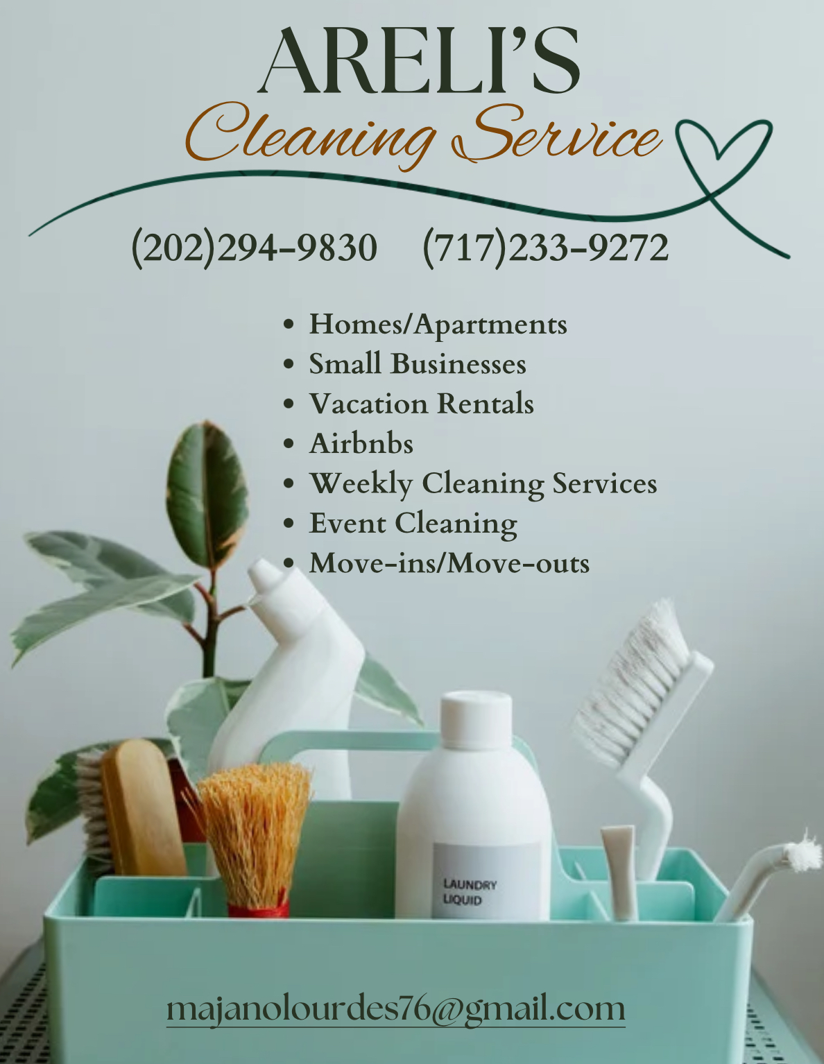 Arelis Cleaning Service logo