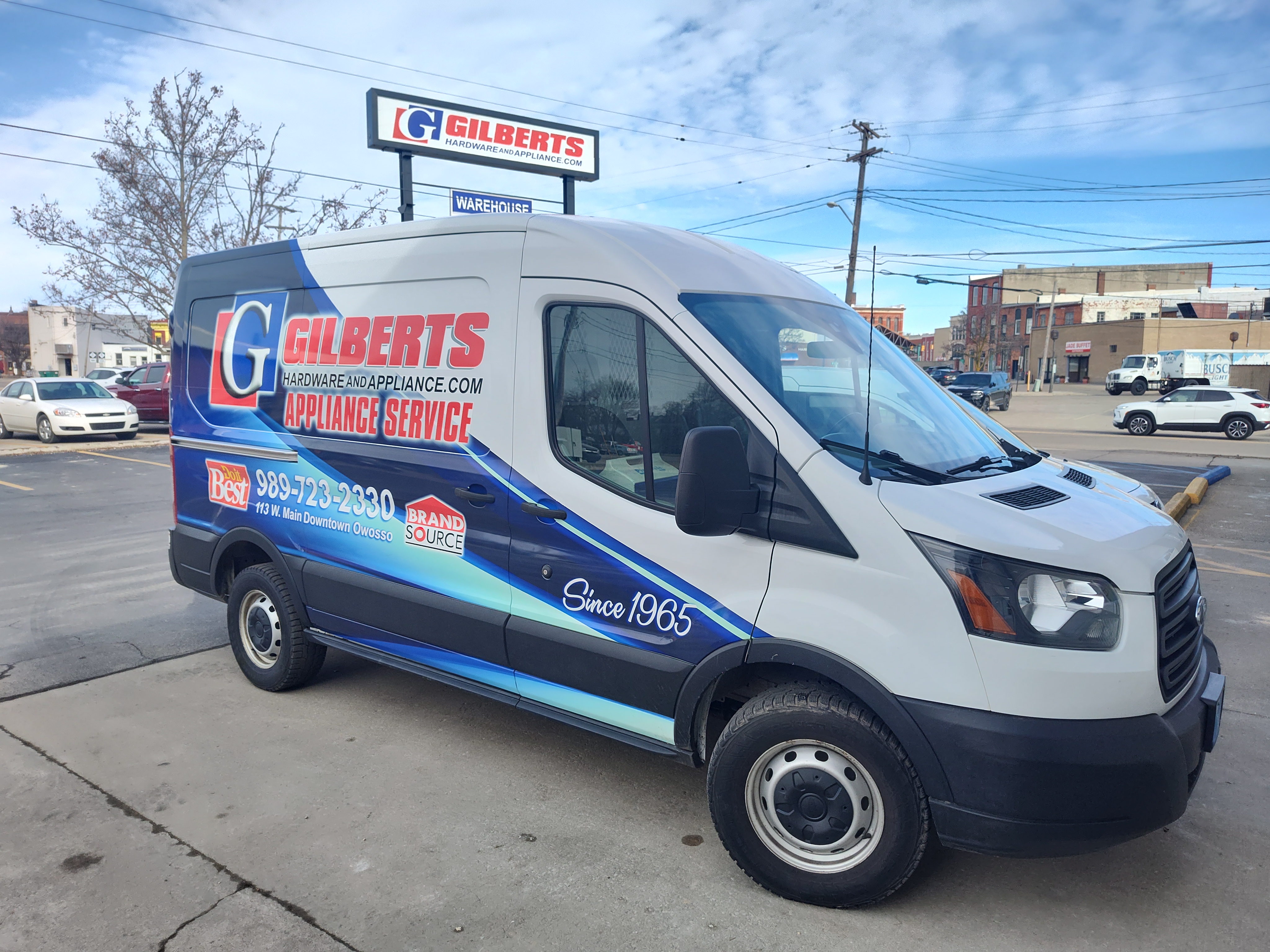 Gilberts Hardware and Appliance logo