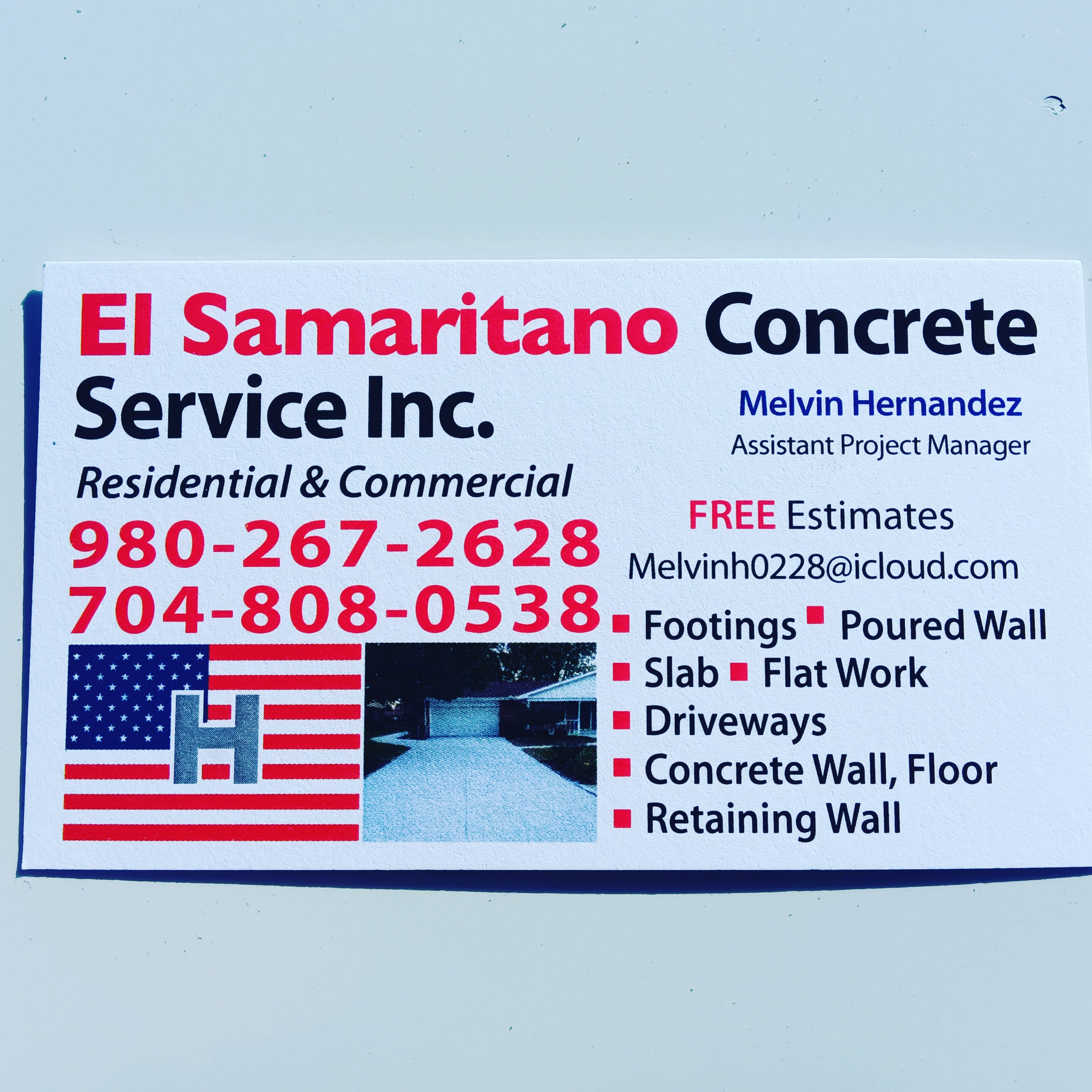 EL SAMARITANO CONCRETE SERVICE INC logo