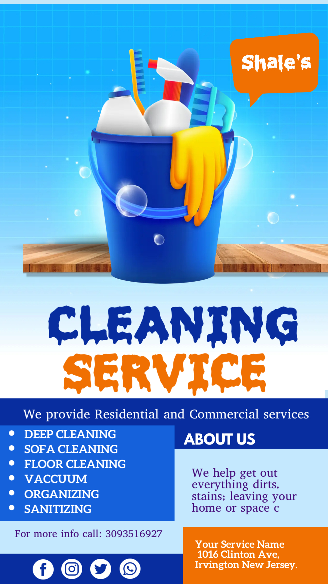 Shales Cleaning Service logo
