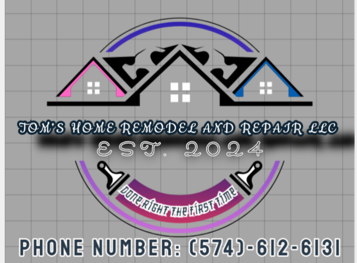 Tom's home remodel and repair logo
