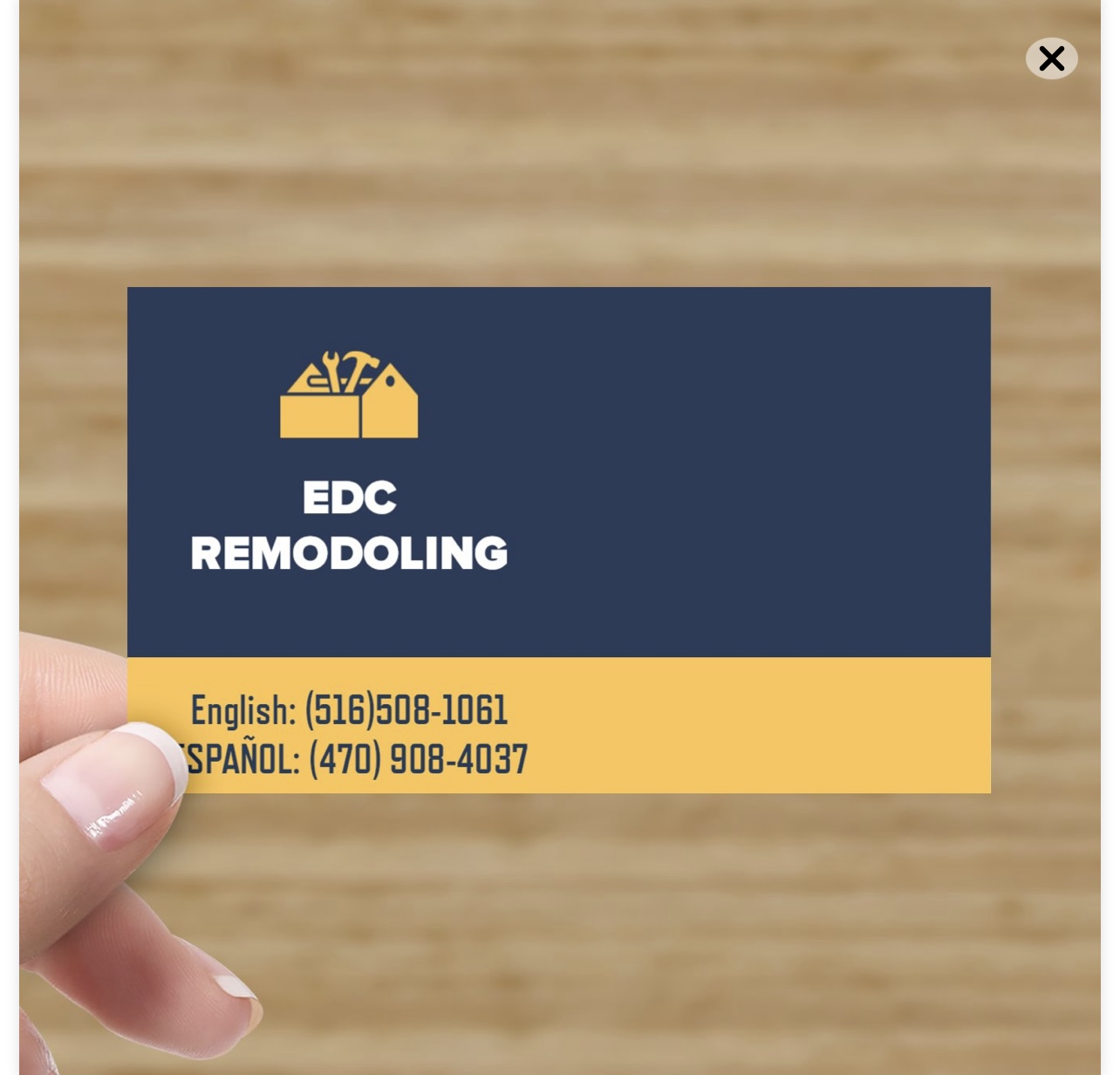 EDC Remodeling logo