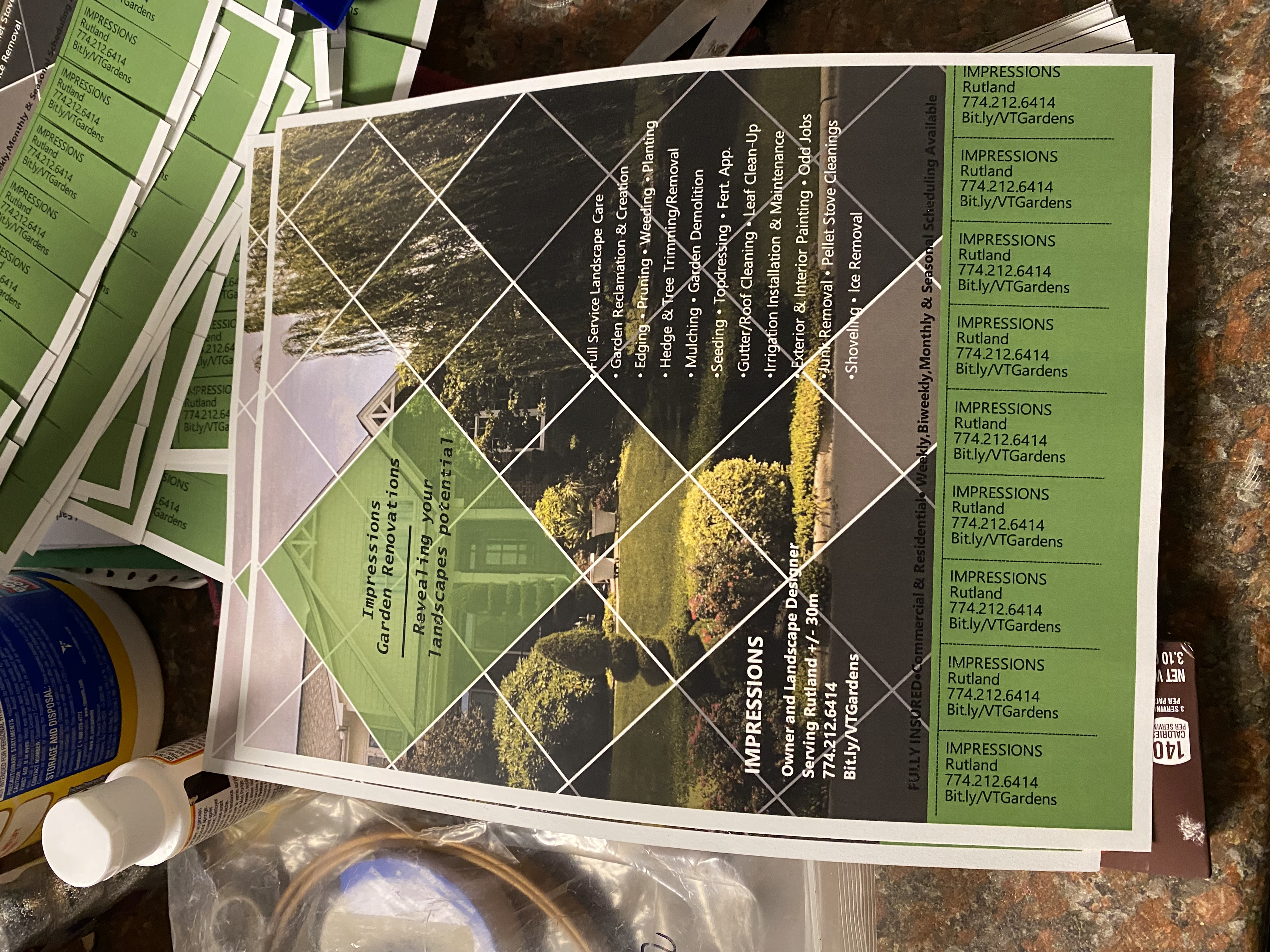 Impressions Garden Renovations logo