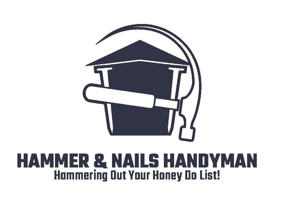 Hammer and Nails Handyman logo