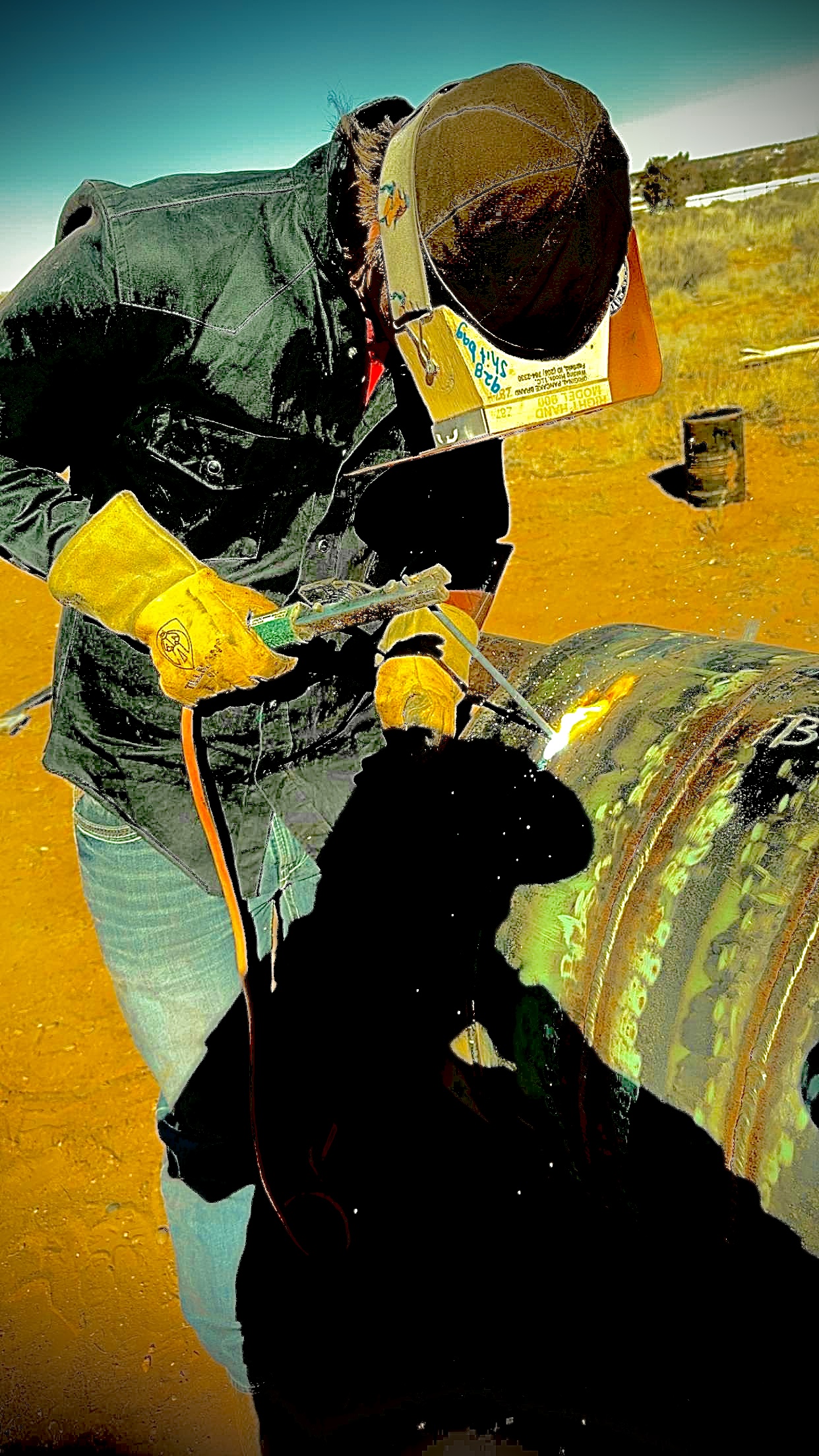 Hensley welding logo