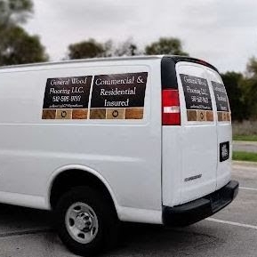 Logo for General Wood Flooring LLC.