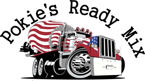 Pokie's Ready Mix logo