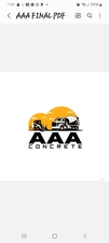 AAA Concrete Inc logo