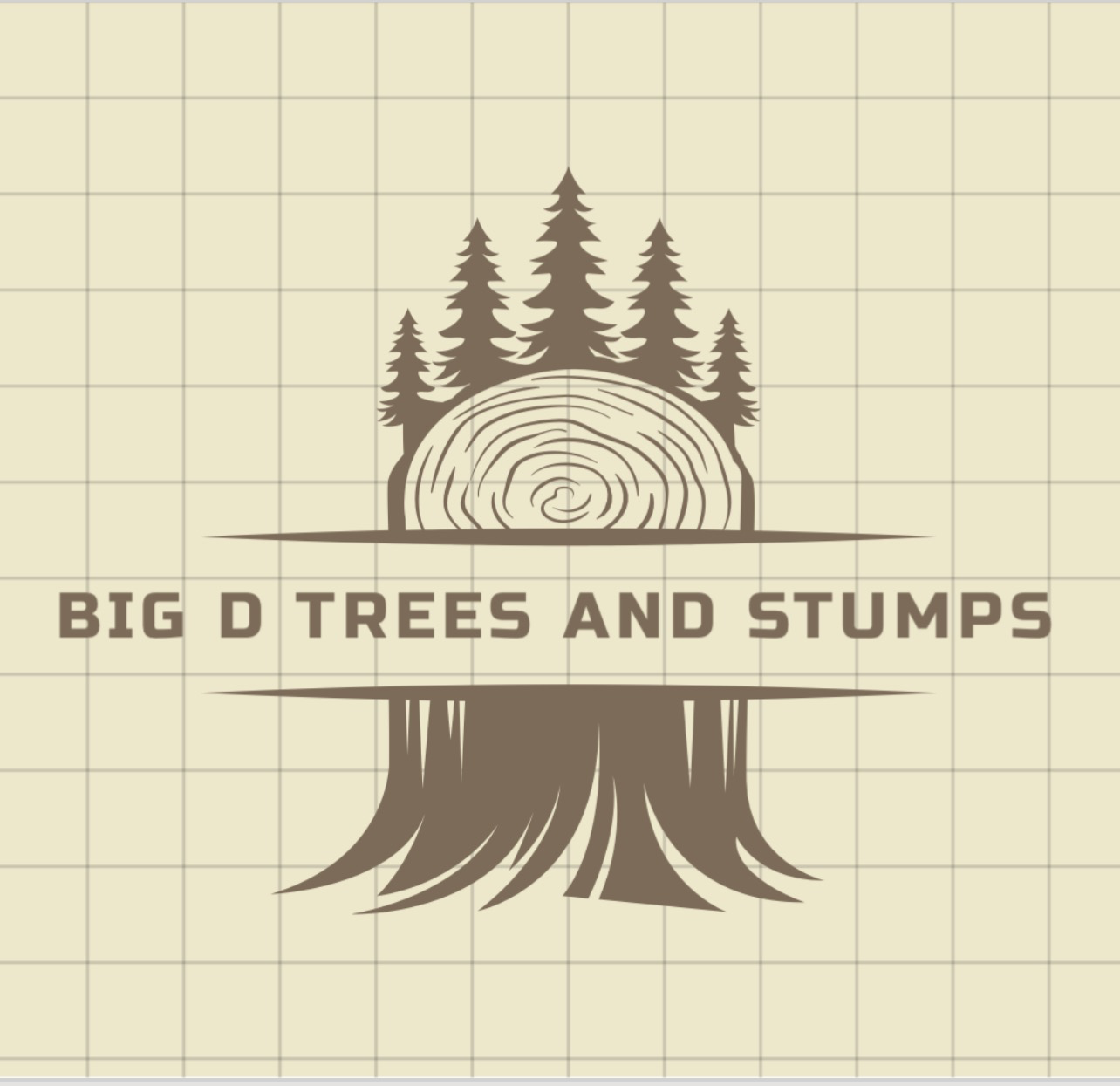 Big D Trees and Stumps LLC logo