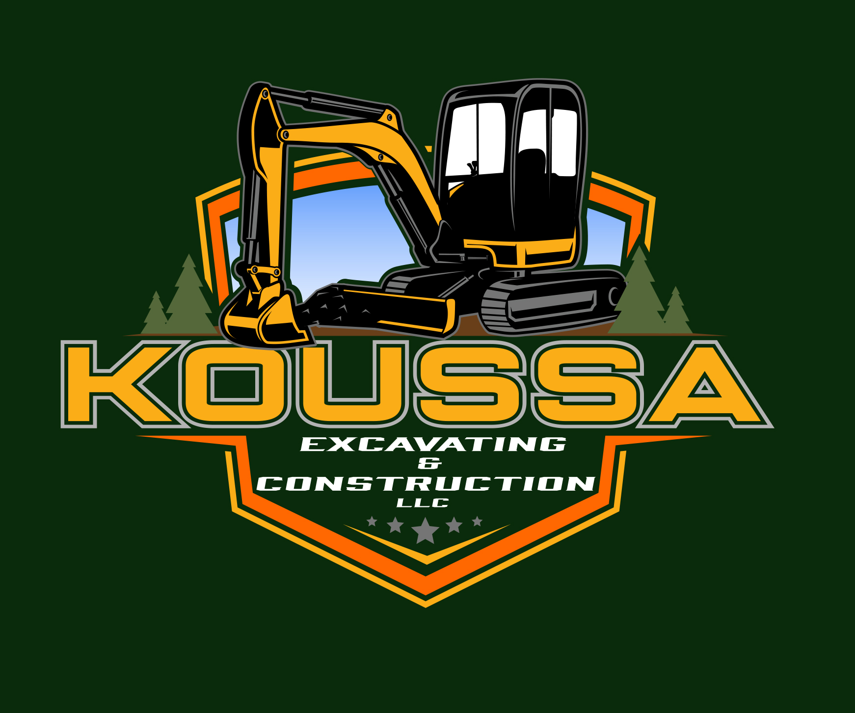 Koussa Excavating & Construction LLC. logo
