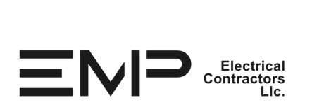 Logo for EMP Electrical Contractors LLC
