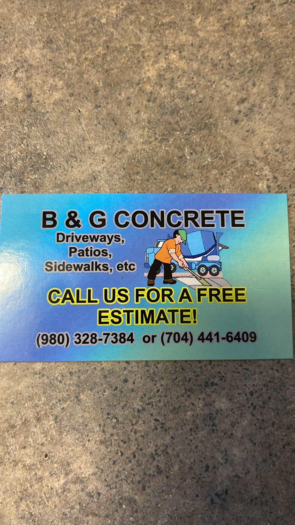 Avatar for B&G Concrete