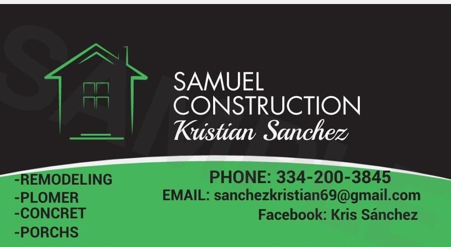 Samuel construction logo