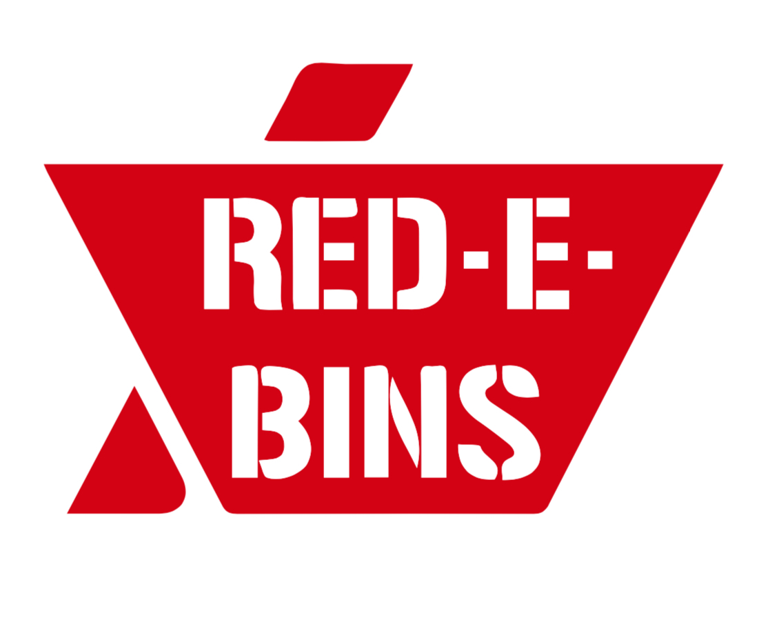 RED-E-BINS logo